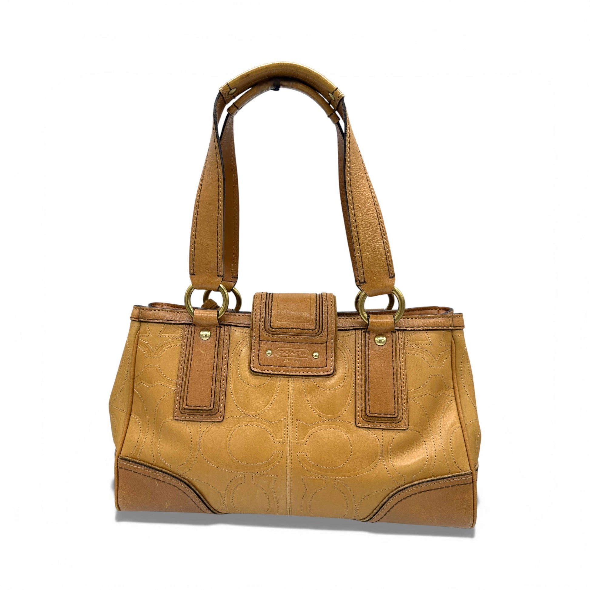 Vintage Coach 11330 Hamptons Turnlock Shoulder Bag - Thanks it's Vintage