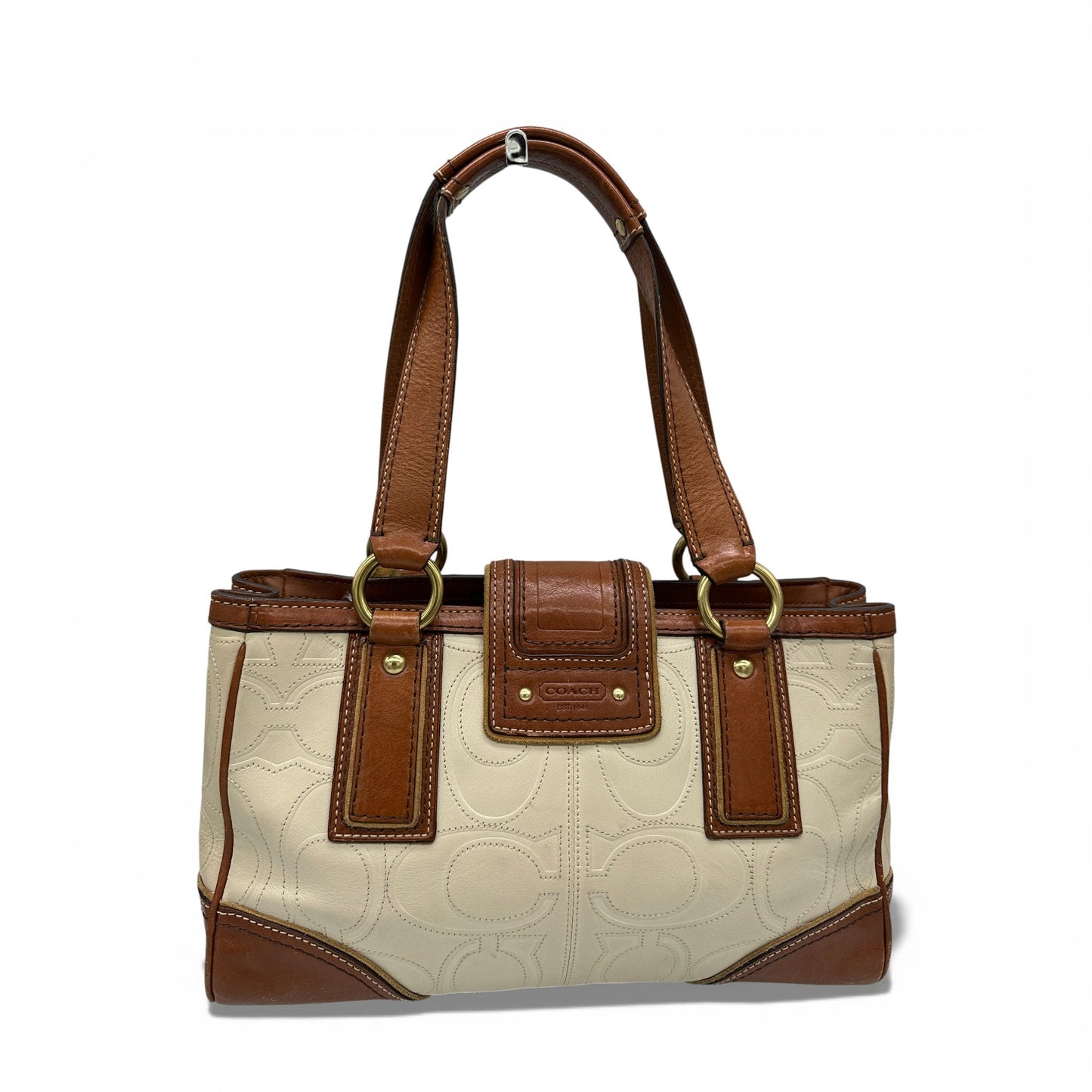 Vintage Coach 11330 Hamptons Turnlock Shoulder Bag - Thanks it's Vintage