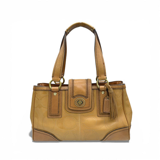 Vintage Coach 11330 Hamptons Turnlock Shoulder Bag - Thanks it's Vintage