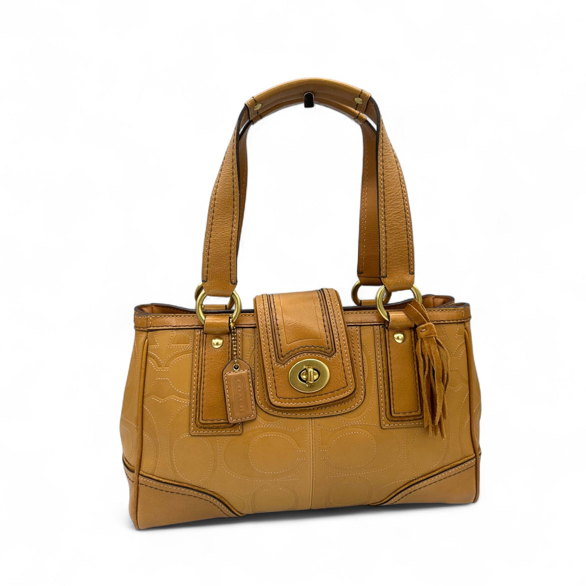 Vintage Coach 11330 Hamptons Turnlock Shoulder Bag - Thanks it's Vintage