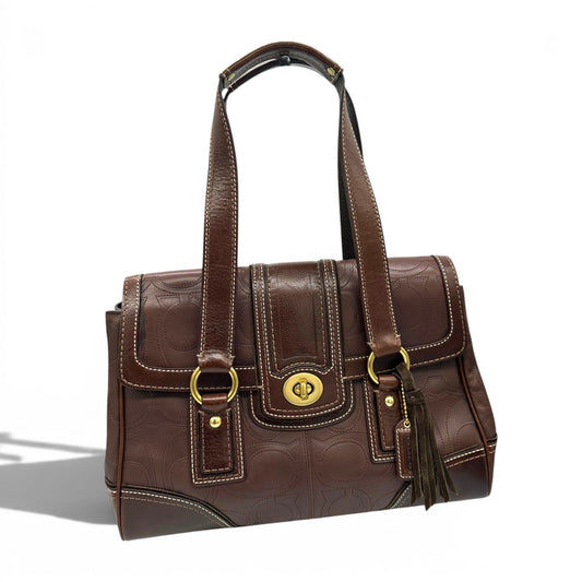 Vintage Coach 11332 Hamptons Turnlock Shoulder Bag - Thanks it's Vintage