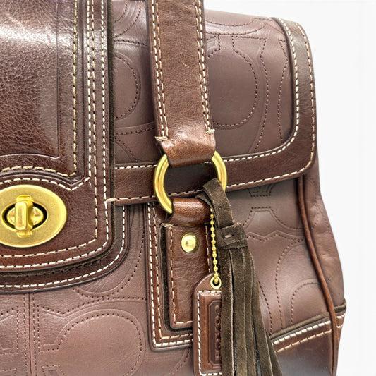 Vintage Coach 11332 Hamptons Turnlock Shoulder Bag - Thanks it's Vintage
