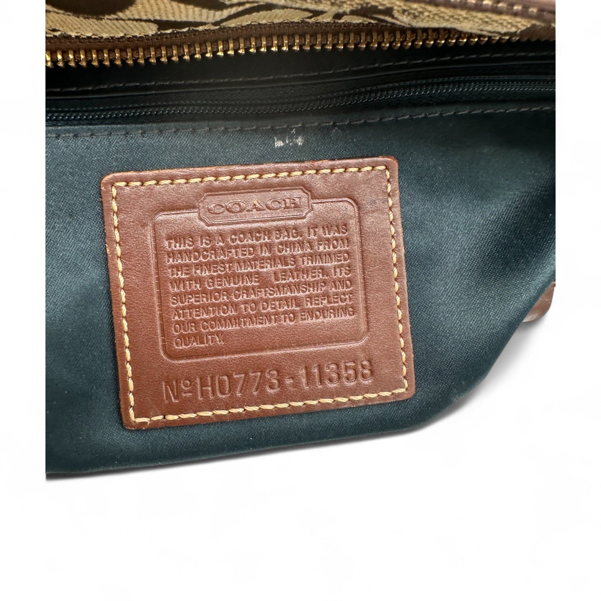 Vintage Coach 11358 Legacy Tote Handbag - Thanks it's Vintage