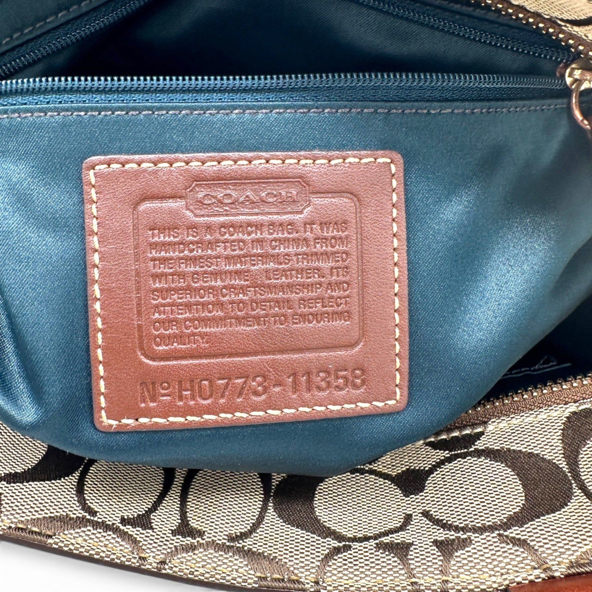 Vintage Coach 11358 Legacy Tote Handbag - Thanks it's Vintage