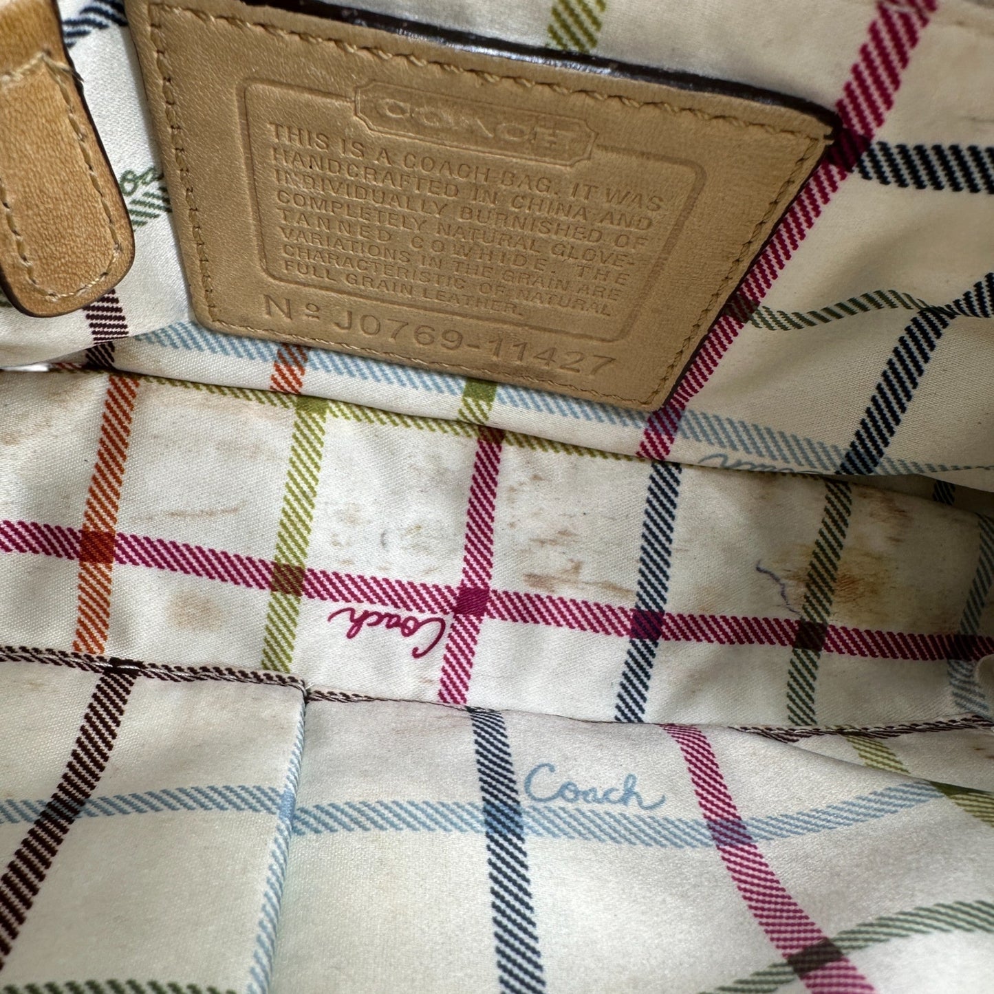 Vintage Coach 11427 Bleecker Shoulder Bag - Thanks it's Vintage