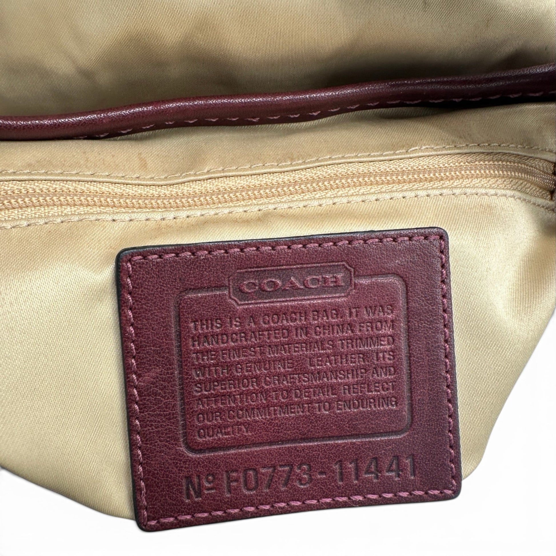 Vintage Coach 11441 Bleecker Shoulder Bag - Thanks it's Vintage