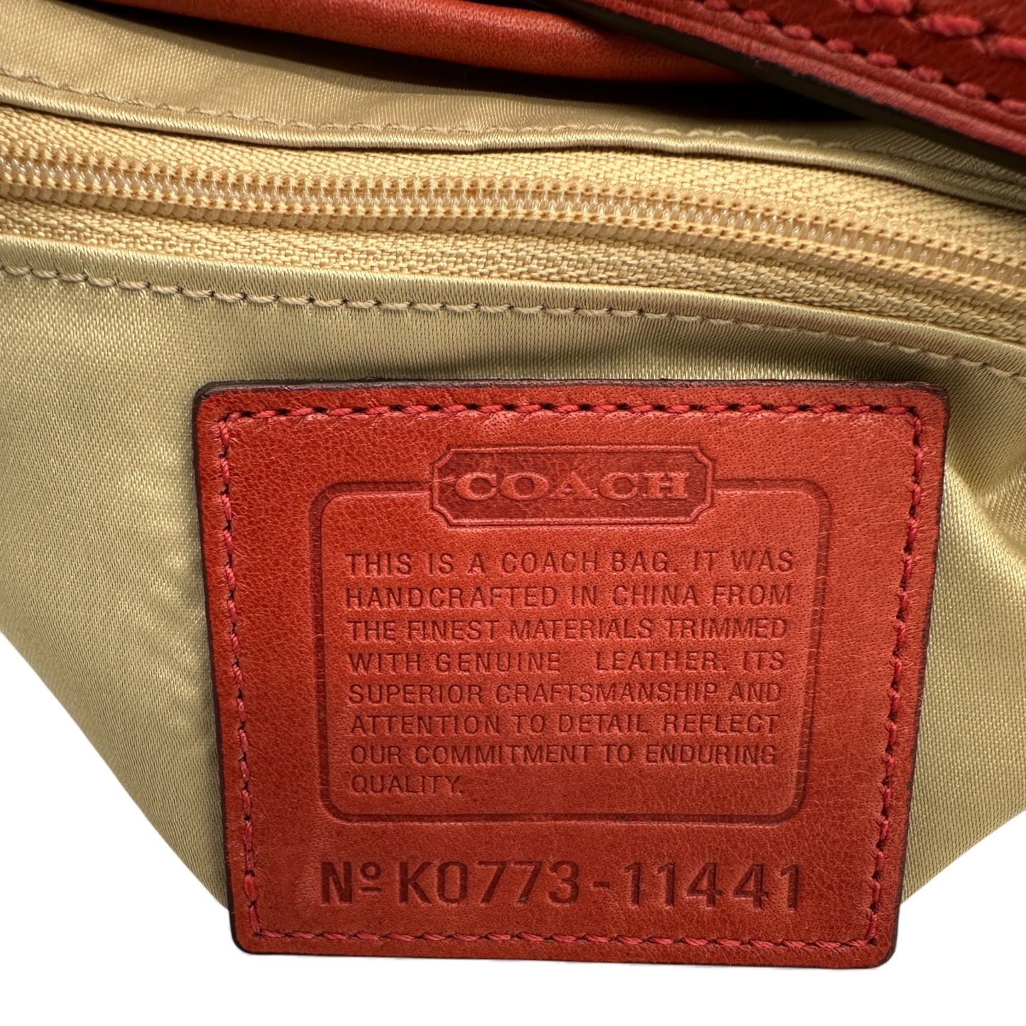 Vintage Coach 11441 Bleecker Shoulder Bag - Thanks it's Vintage