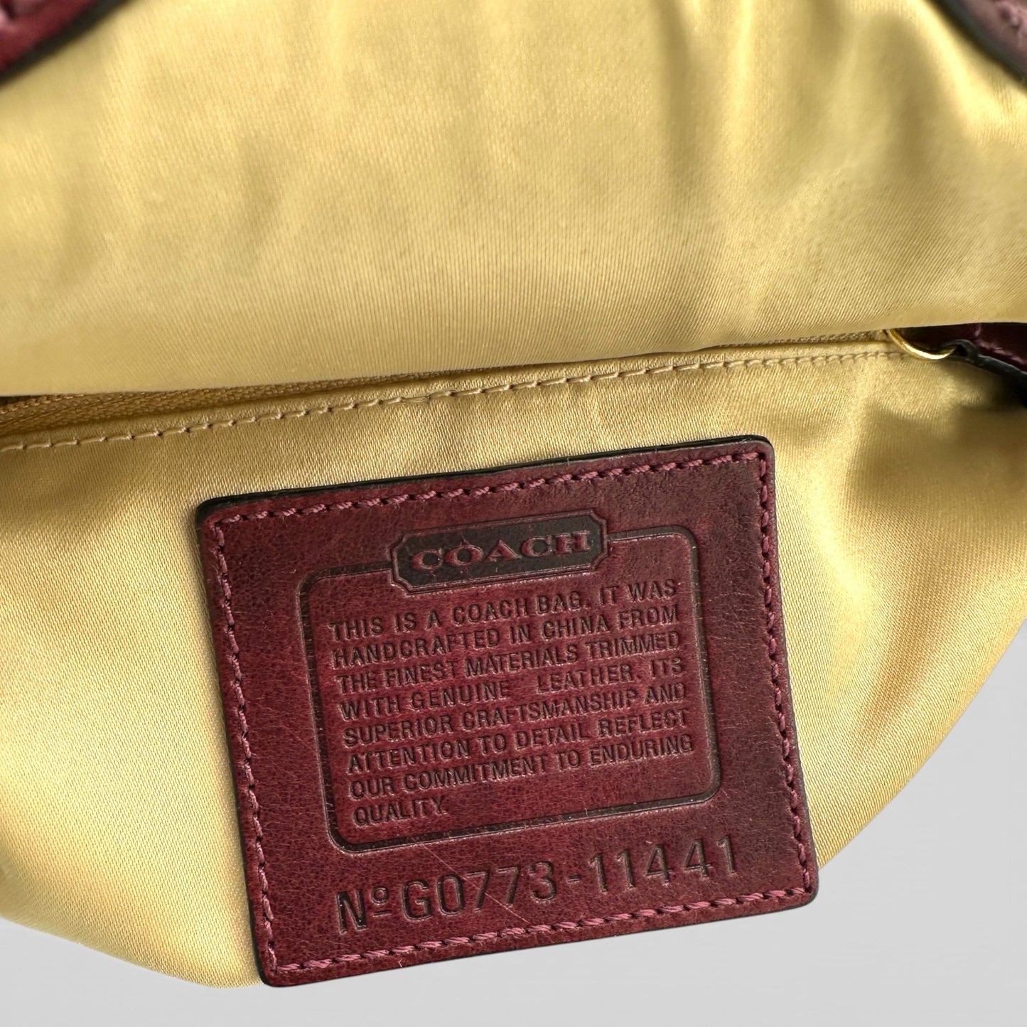 Vintage Coach 11441 Bleecker Shoulder Bag - Thanks it's Vintage