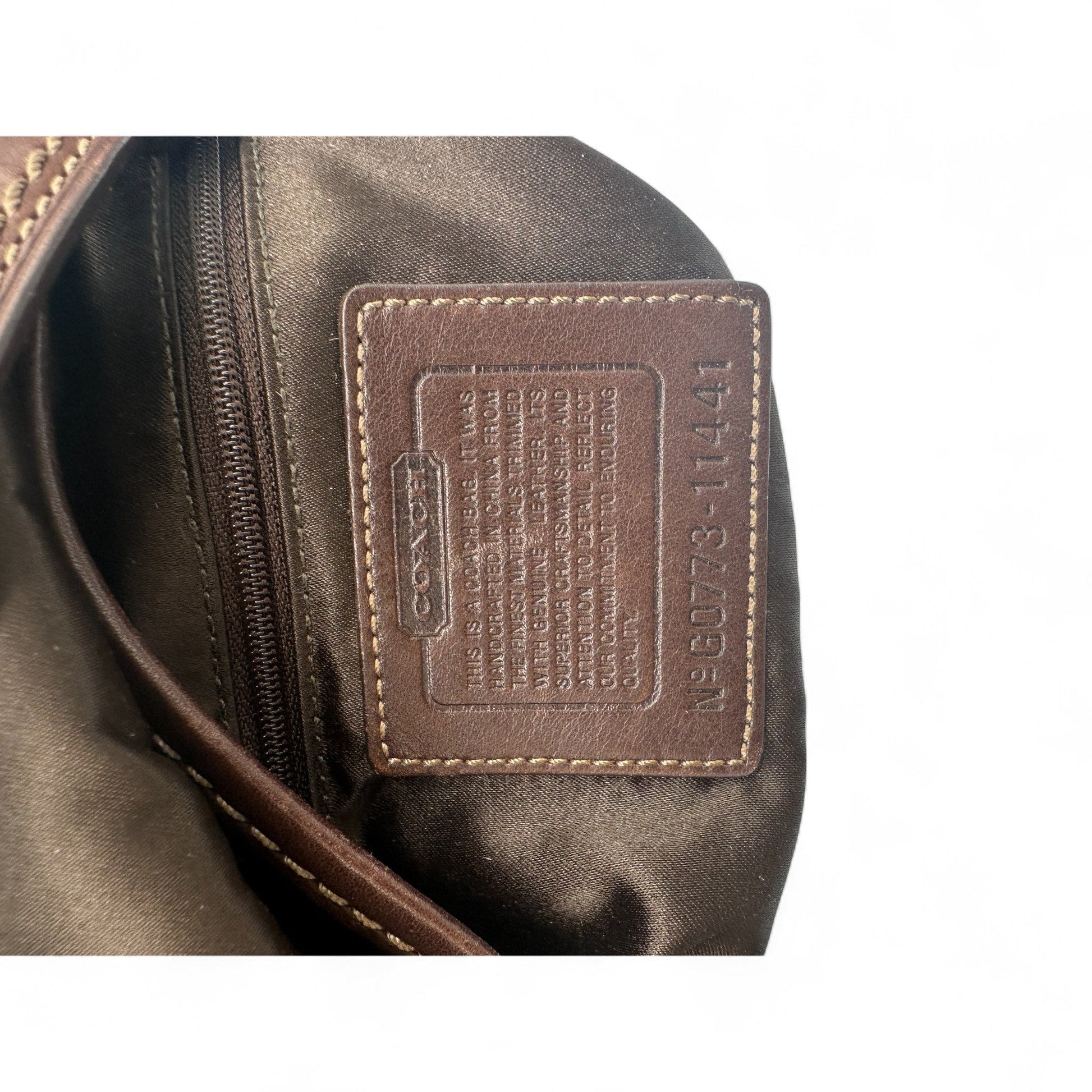 Vintage Coach 11441 Bleecker Shoulder Bag - Thanks it's Vintage