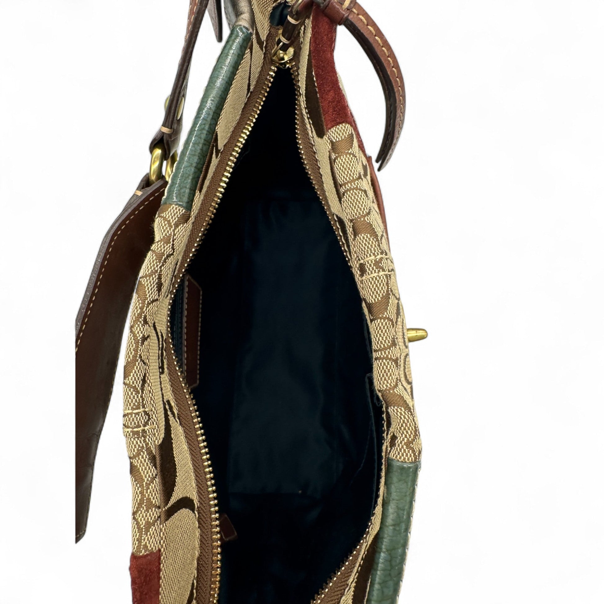 Vintage Coach 11466 Patchwork Legacy Carly Shoulder Bag - Thanks it's Vintage