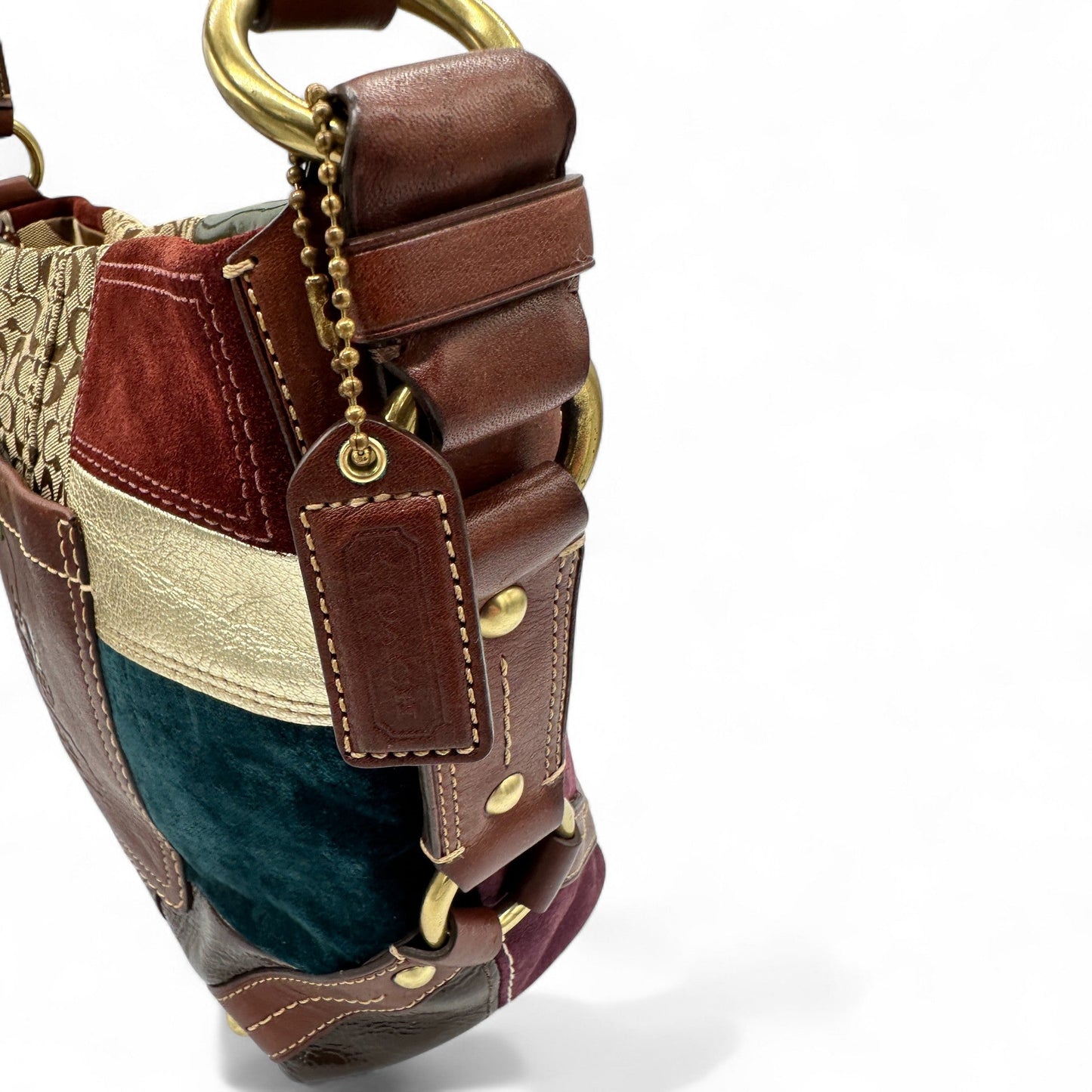 Vintage Coach 11466 Patchwork Legacy Carly Shoulder Bag - Thanks it's Vintage