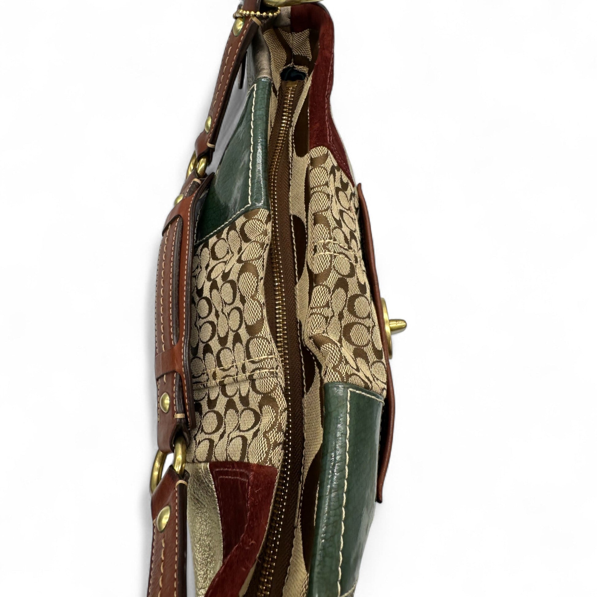 Vintage Coach 11466 Patchwork Legacy Carly Shoulder Bag - Thanks it's Vintage