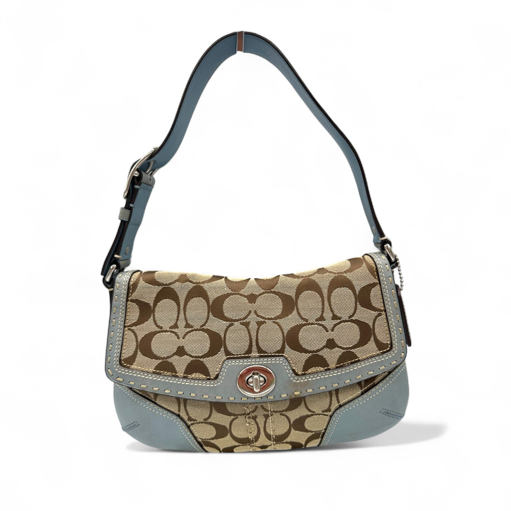 Vintage Coach 11574 Flap Turnlock Shoulder Bag - Thanks it's Vintage