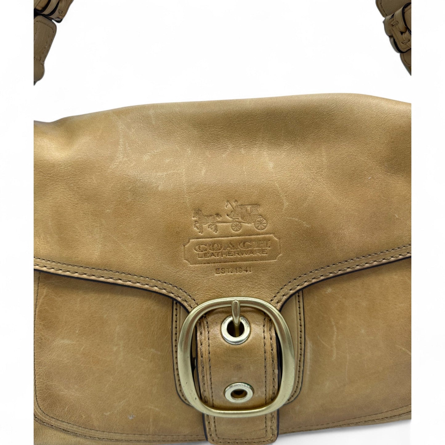 Vintage Coach 11768 Soho Bleecker Flap Shoulder Bag - Thanks it's Vintage