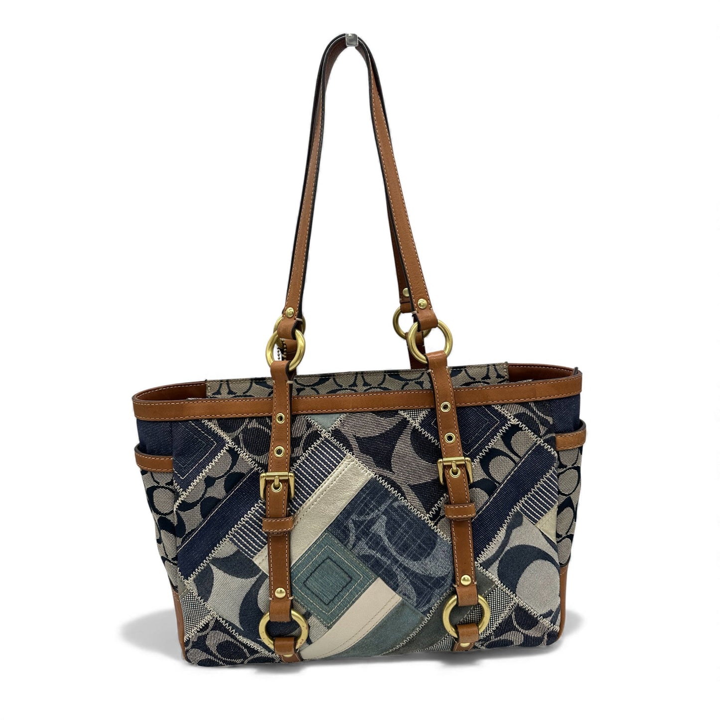 Vintage Coach 12217 Denim Patchwork Tote Shoulder Bag - Thanks it's Vintage