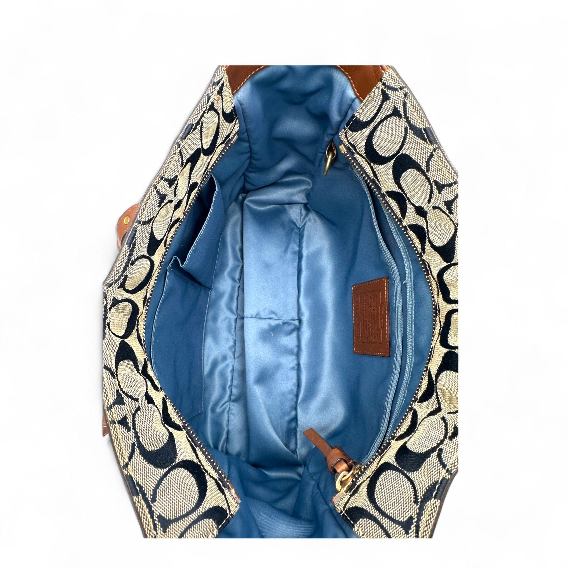 Vintage Coach 12217 Denim Patchwork Tote Shoulder Bag - Thanks it's Vintage