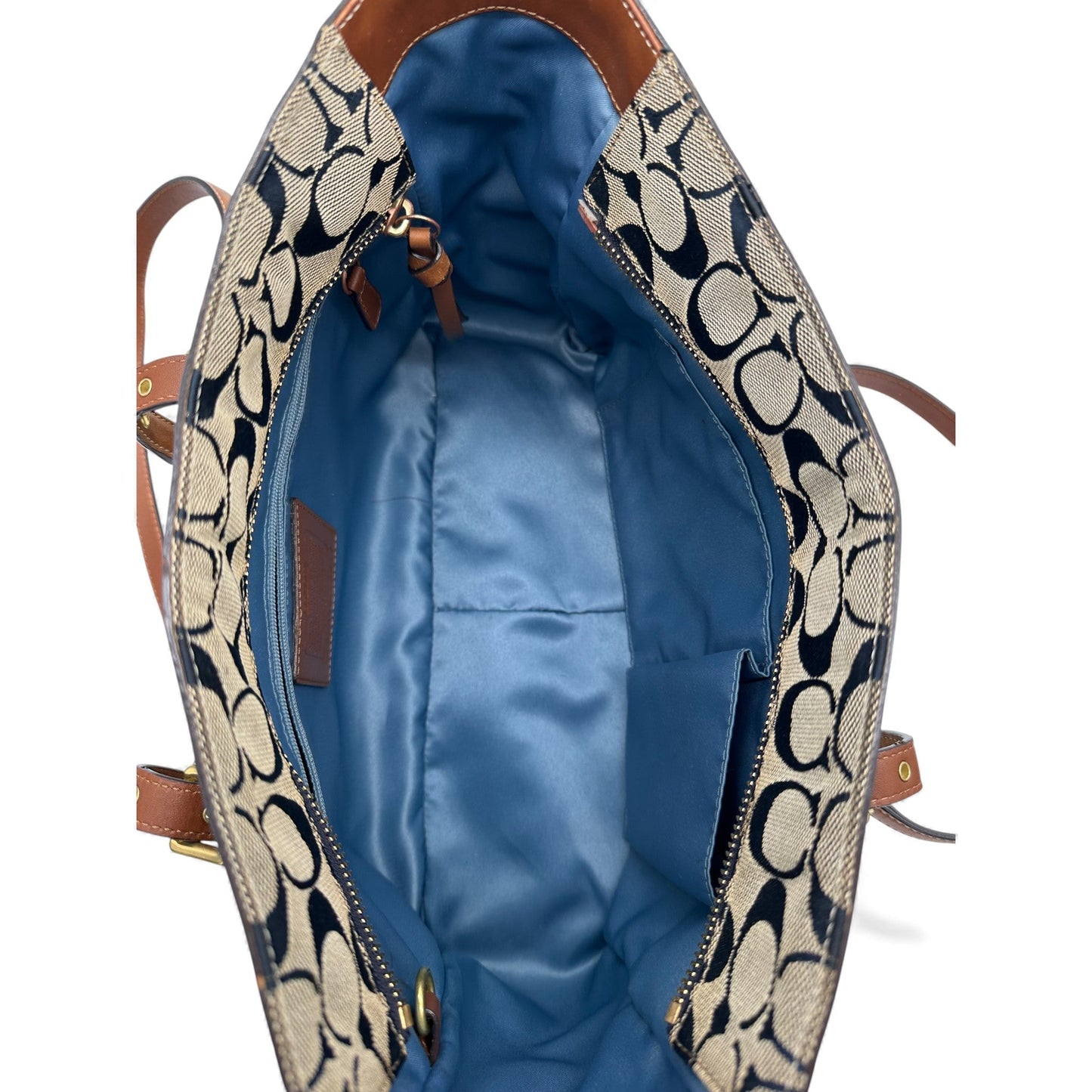 Vintage Coach 12217 Denim Patchwork Tote Shoulder Bag - Thanks it's Vintage