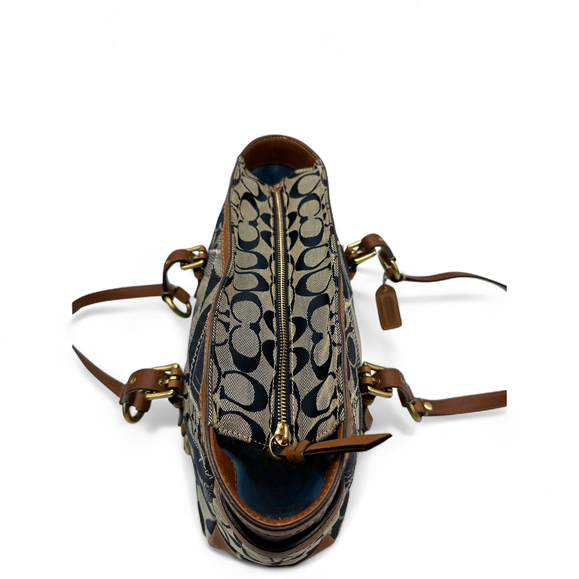 Vintage Coach 12217 Denim Patchwork Tote Shoulder Bag - Thanks it's Vintage