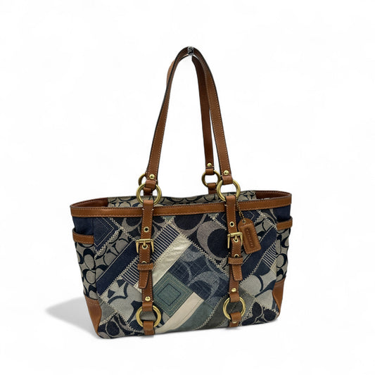 Vintage Coach 12217 Denim Patchwork Tote Shoulder Bag - Thanks it's Vintage