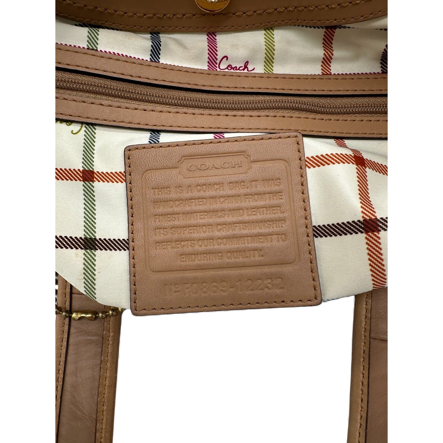 Vintage Coach 12232 Pleated Ergo Shoulder Bag - Thanks it's Vintage