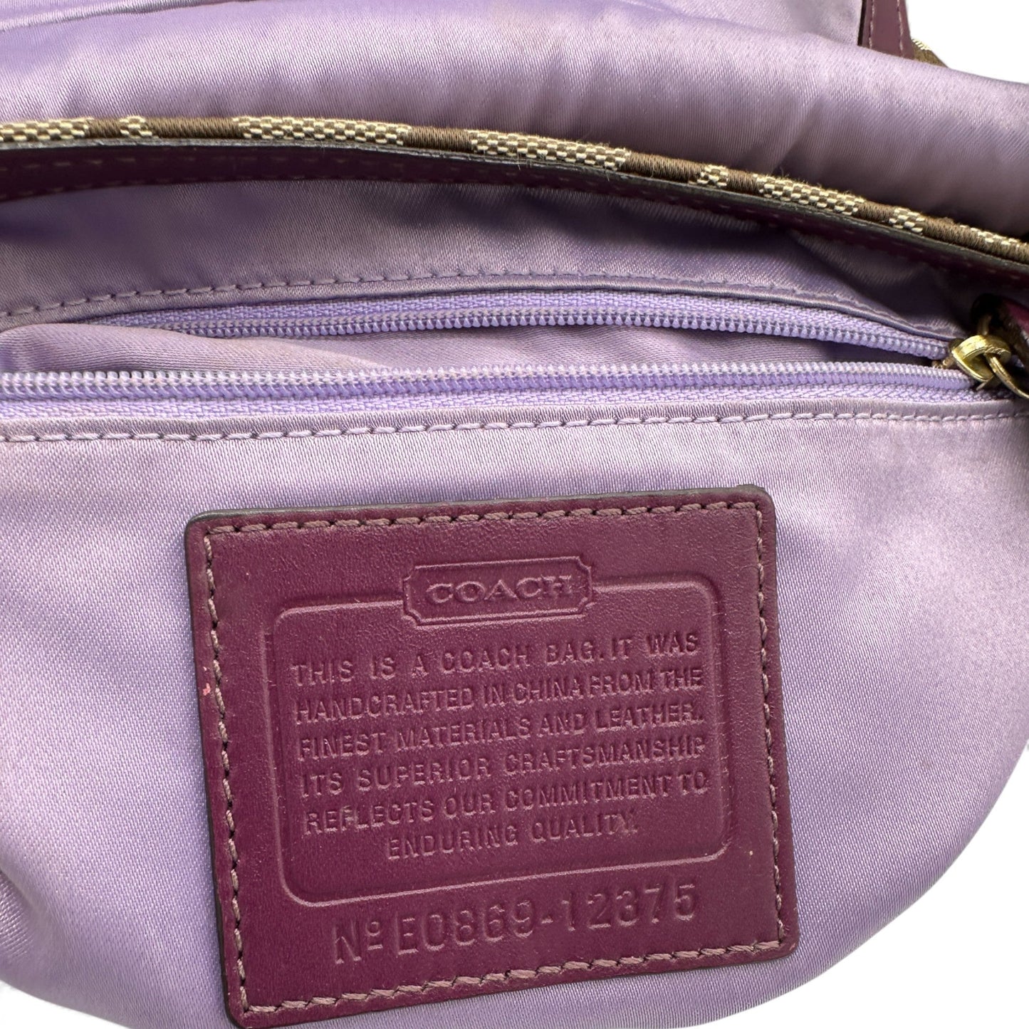 Vintage Coach 12375 Bleecker Soho Shoulder Bag - Thanks it's Vintage