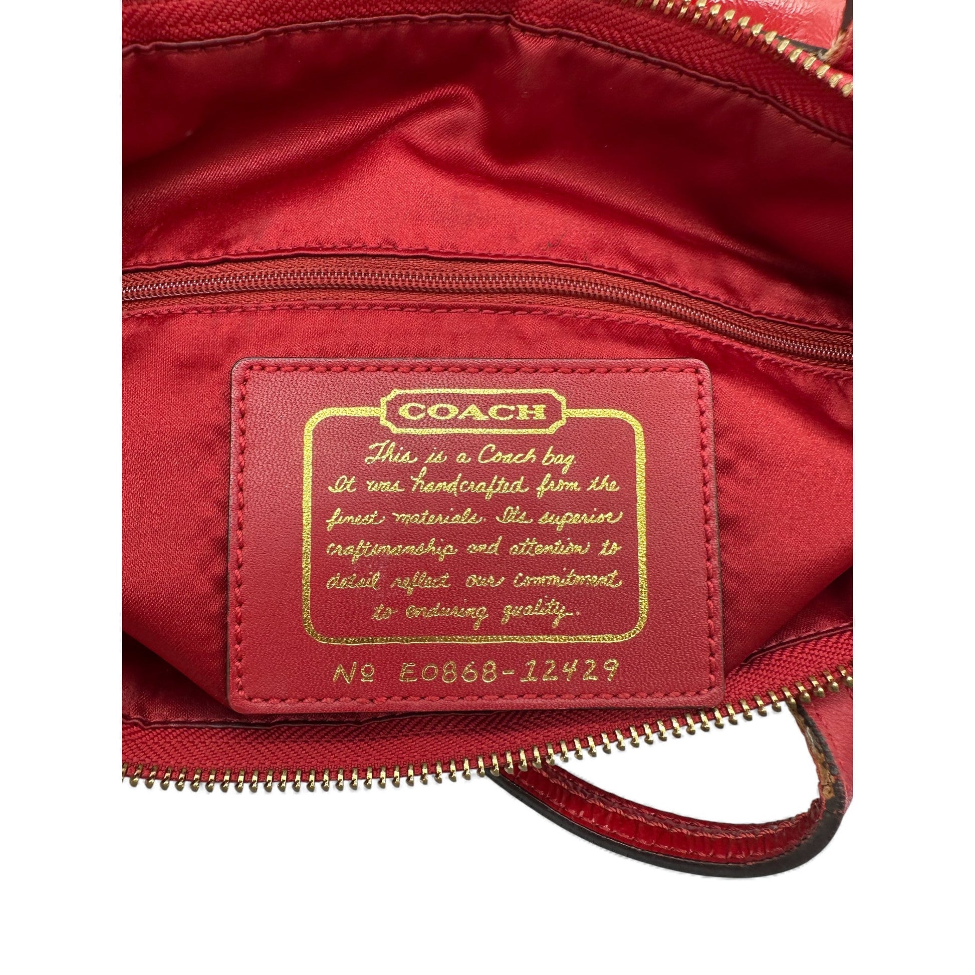 Vintage Coach 12429 Tote Shoulder Bag - Thanks it's Vintage