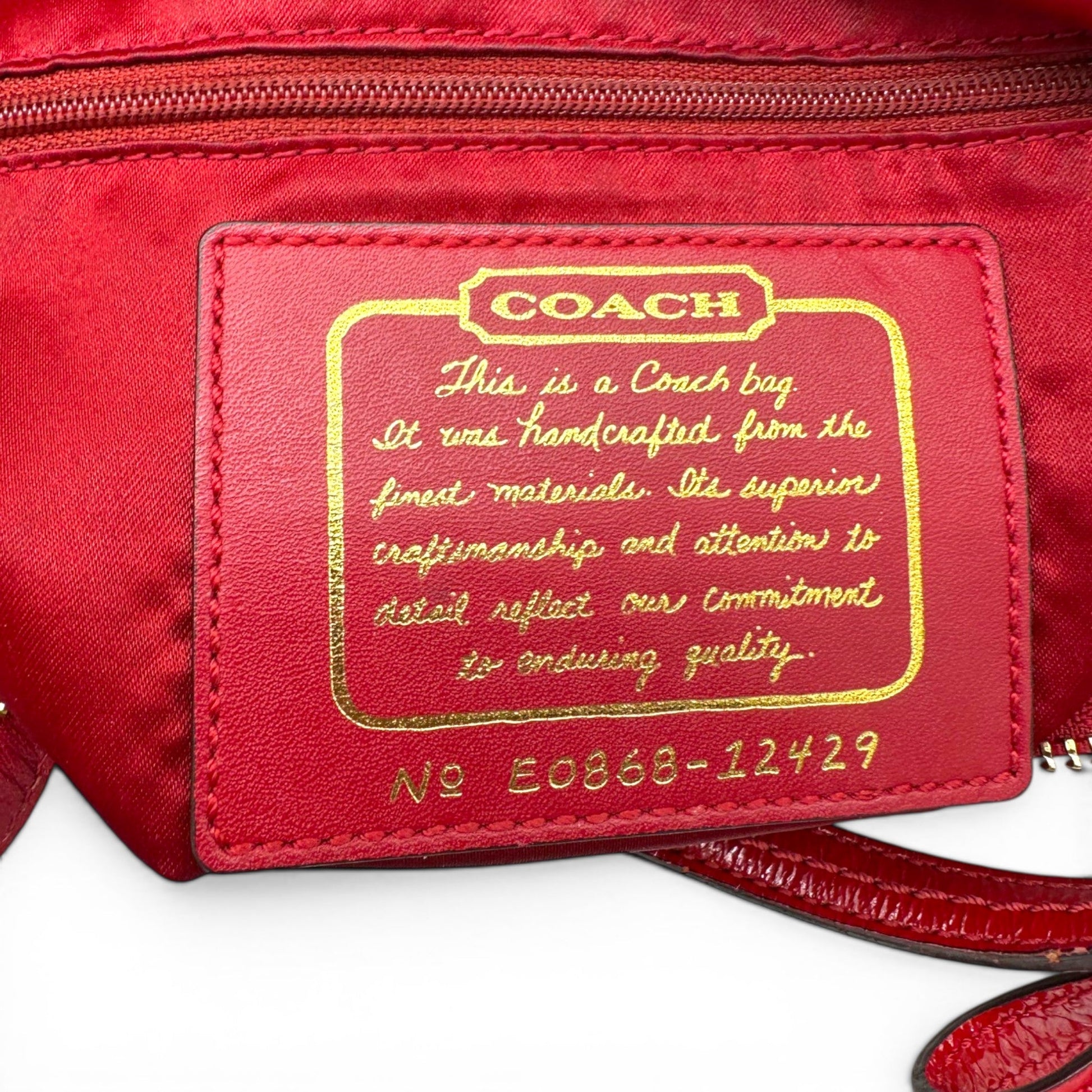 Vintage Coach 12429 Tote Shoulder Bag - Thanks it's Vintage