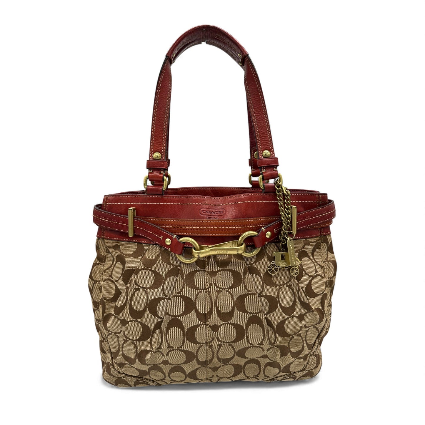 Vintage Coach 12467 Horsebit Clip Handbag - Thanks it's Vintage