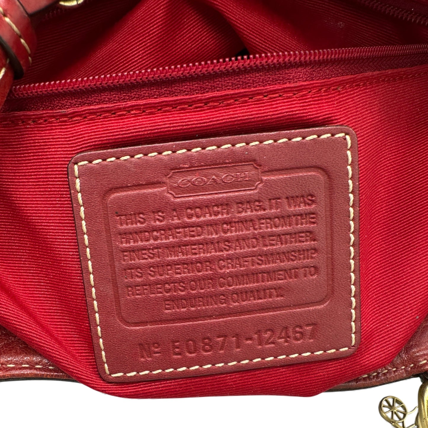 Vintage Coach 12467 Horsebit Clip Handbag - Thanks it's Vintage