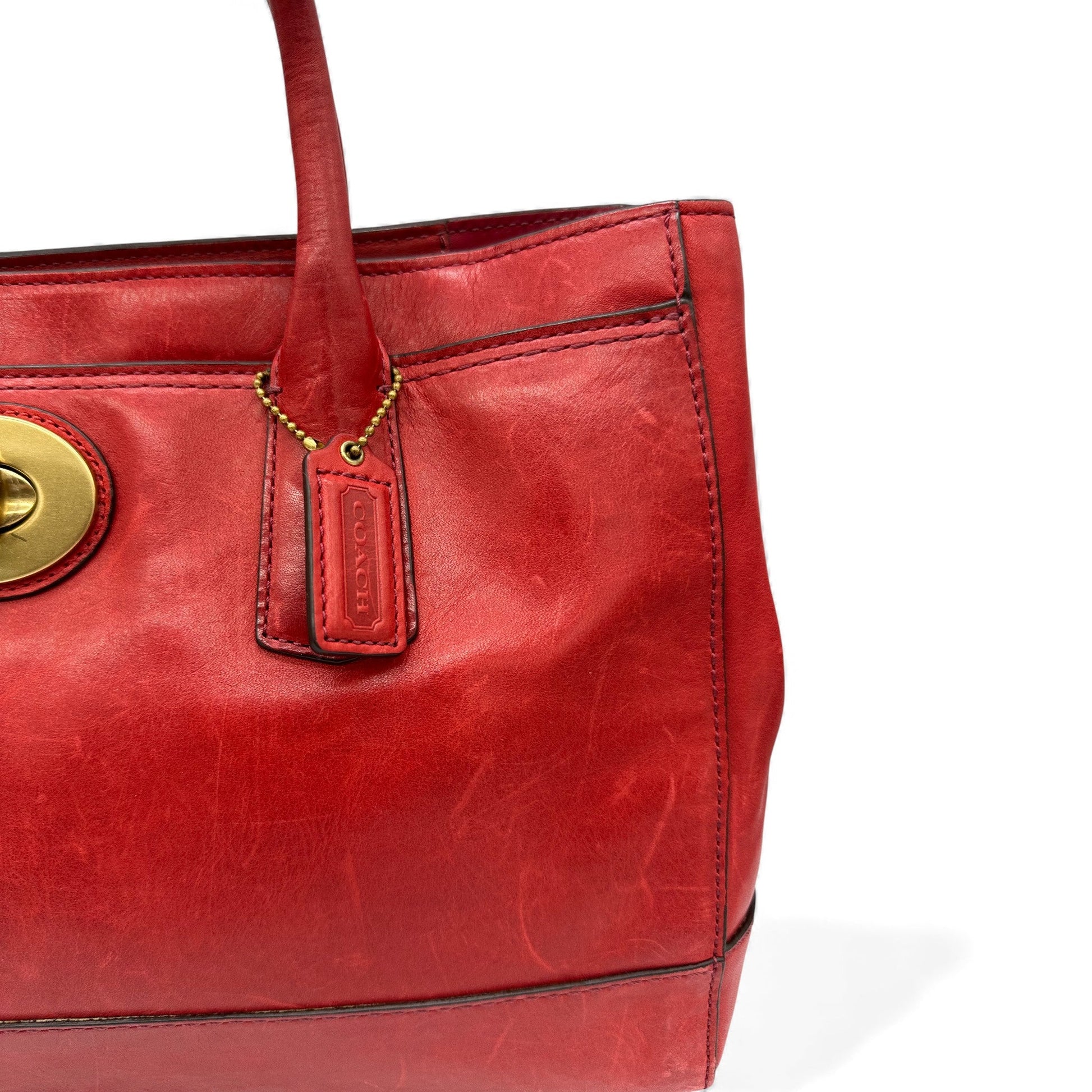 Vintage Coach 12480 Hampton Madeline Turnlock Handbag - Thanks it's Vintage