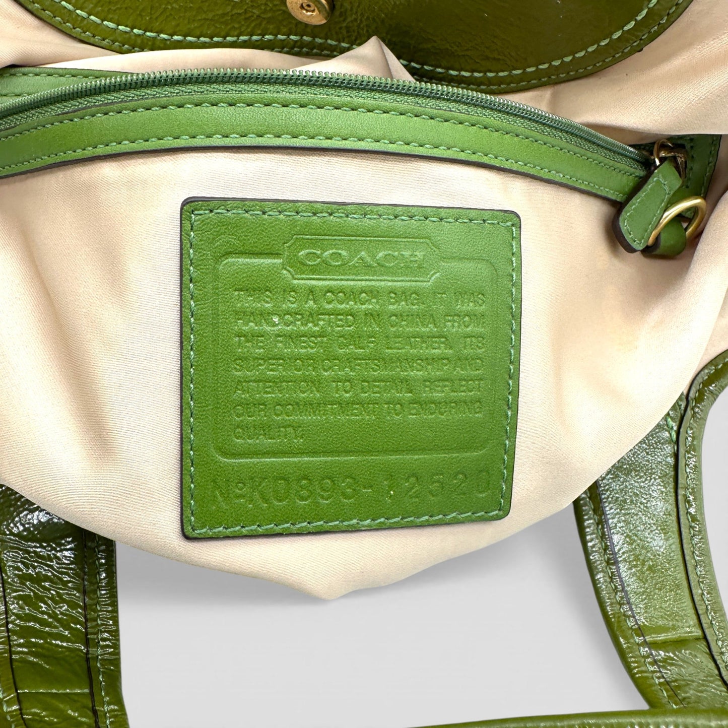 Vintage Coach 12520 Pleated Ergo Shoulder Bag - Thanks it's Vintage