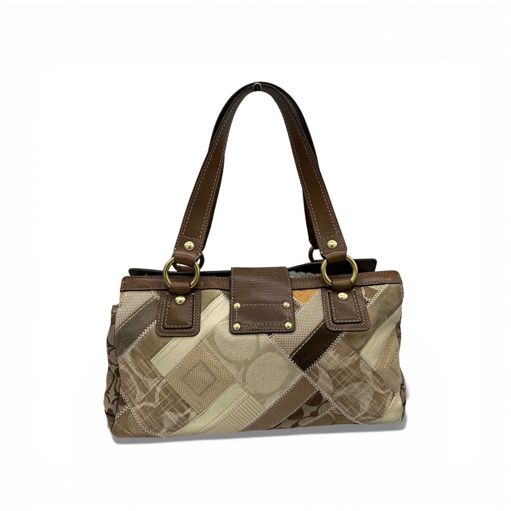 Vintage Coach 12524 Patchwork Turnlock handbag - Thanks it's Vintage