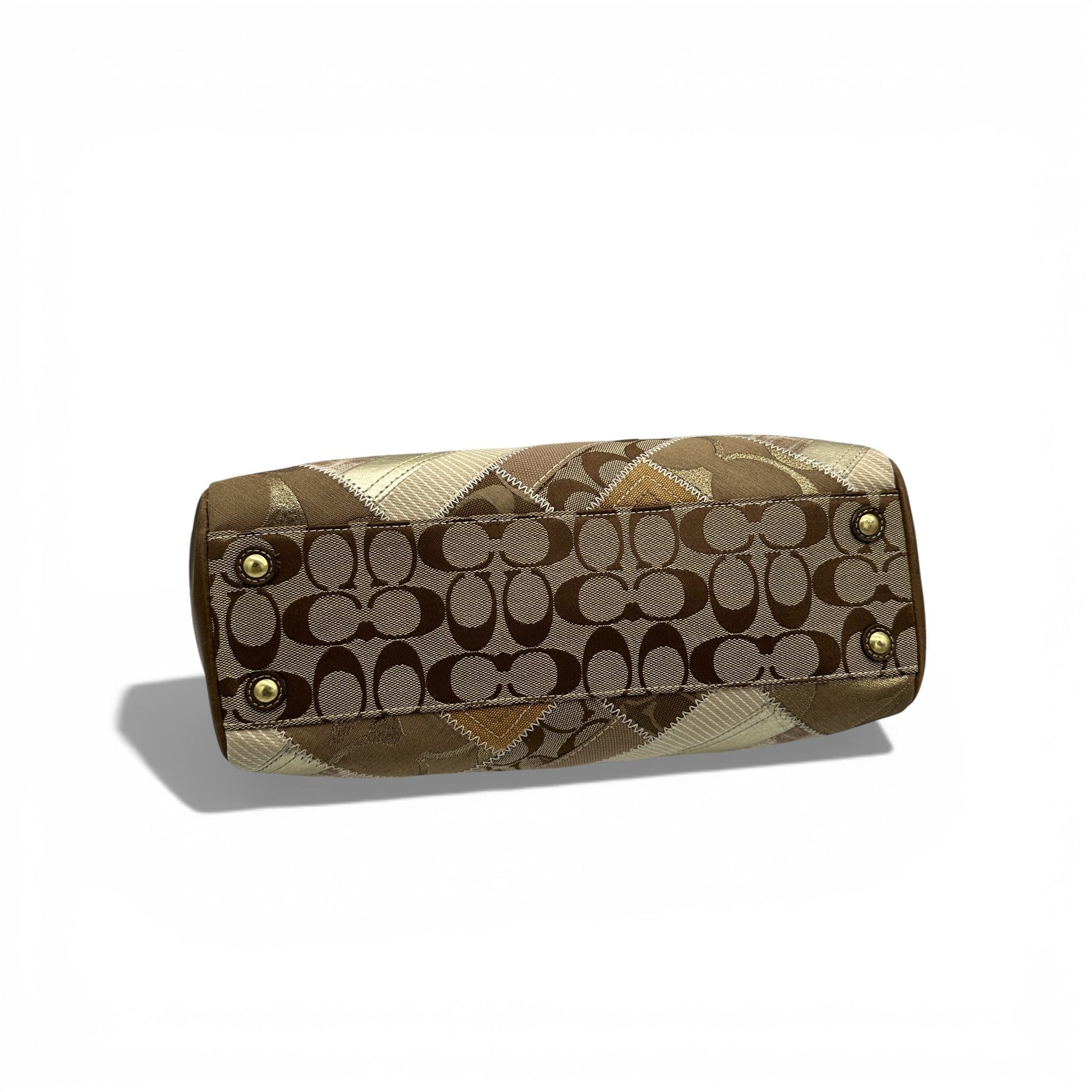 Vintage Coach 12524 Patchwork Turnlock handbag - Thanks it's Vintage