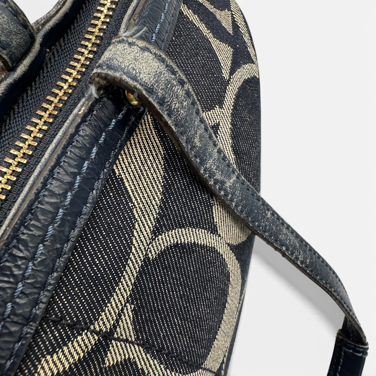 Vintage Coach 12546 Denim Tote Shoulder Bag - Thanks it's Vintage