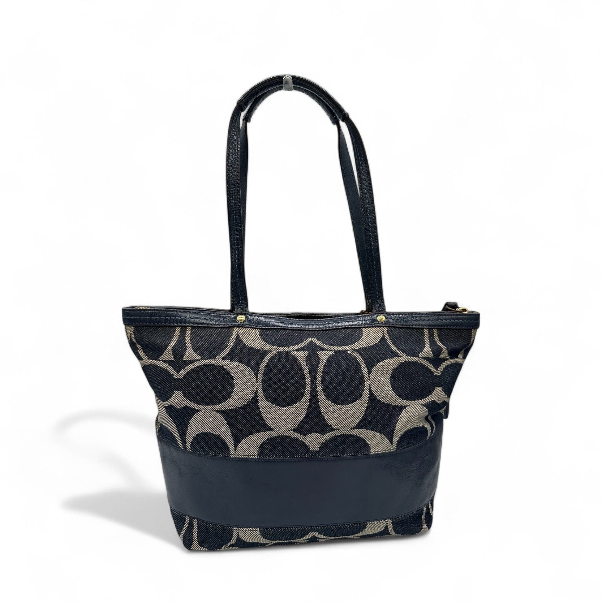 Vintage Coach 12546 Denim Tote Shoulder Bag - Thanks it's Vintage