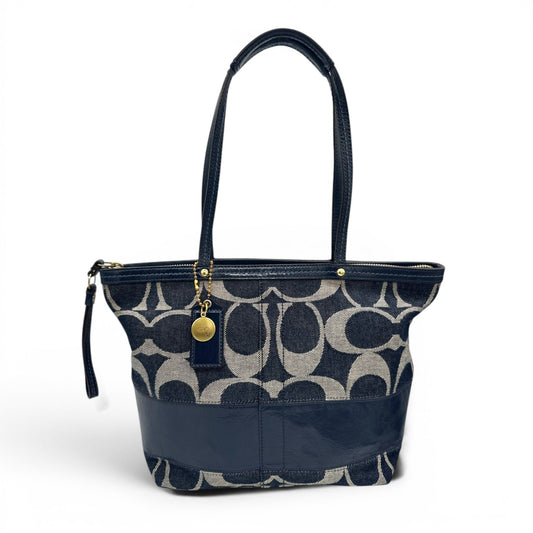 Vintage Coach 12546 Denim Tote Shoulder Bag - Thanks it's Vintage