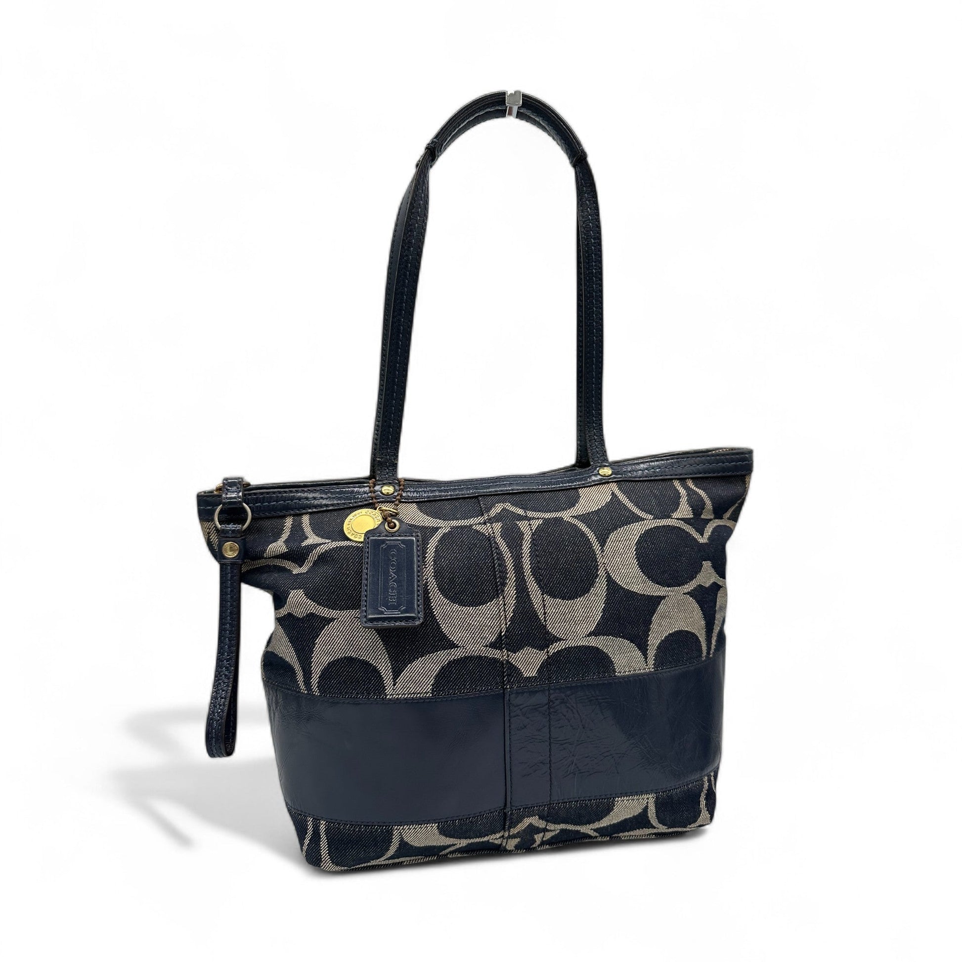 Vintage Coach 12546 Denim Tote Shoulder Bag - Thanks it's Vintage