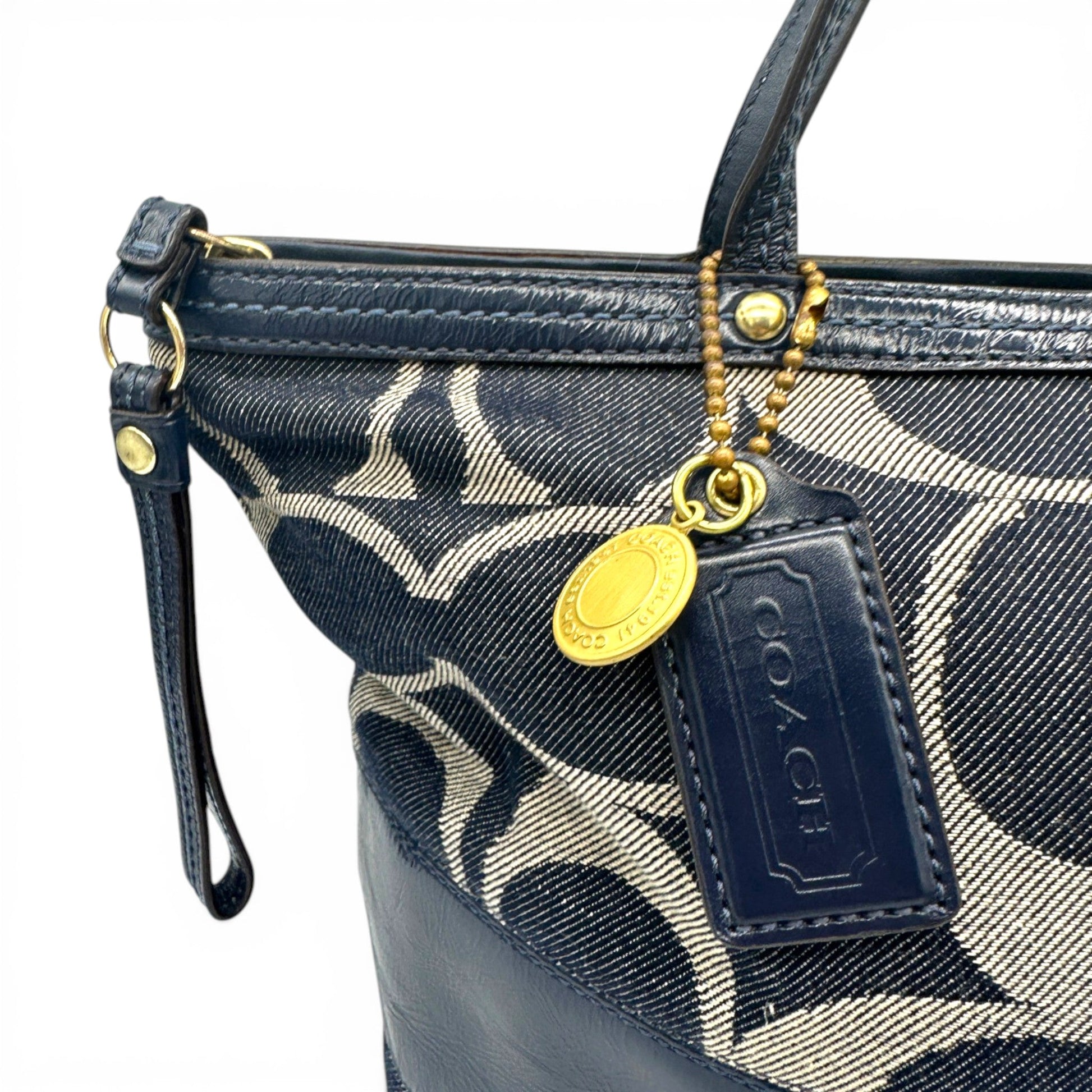 Vintage Coach 12546 Denim Tote Shoulder Bag - Thanks it's Vintage