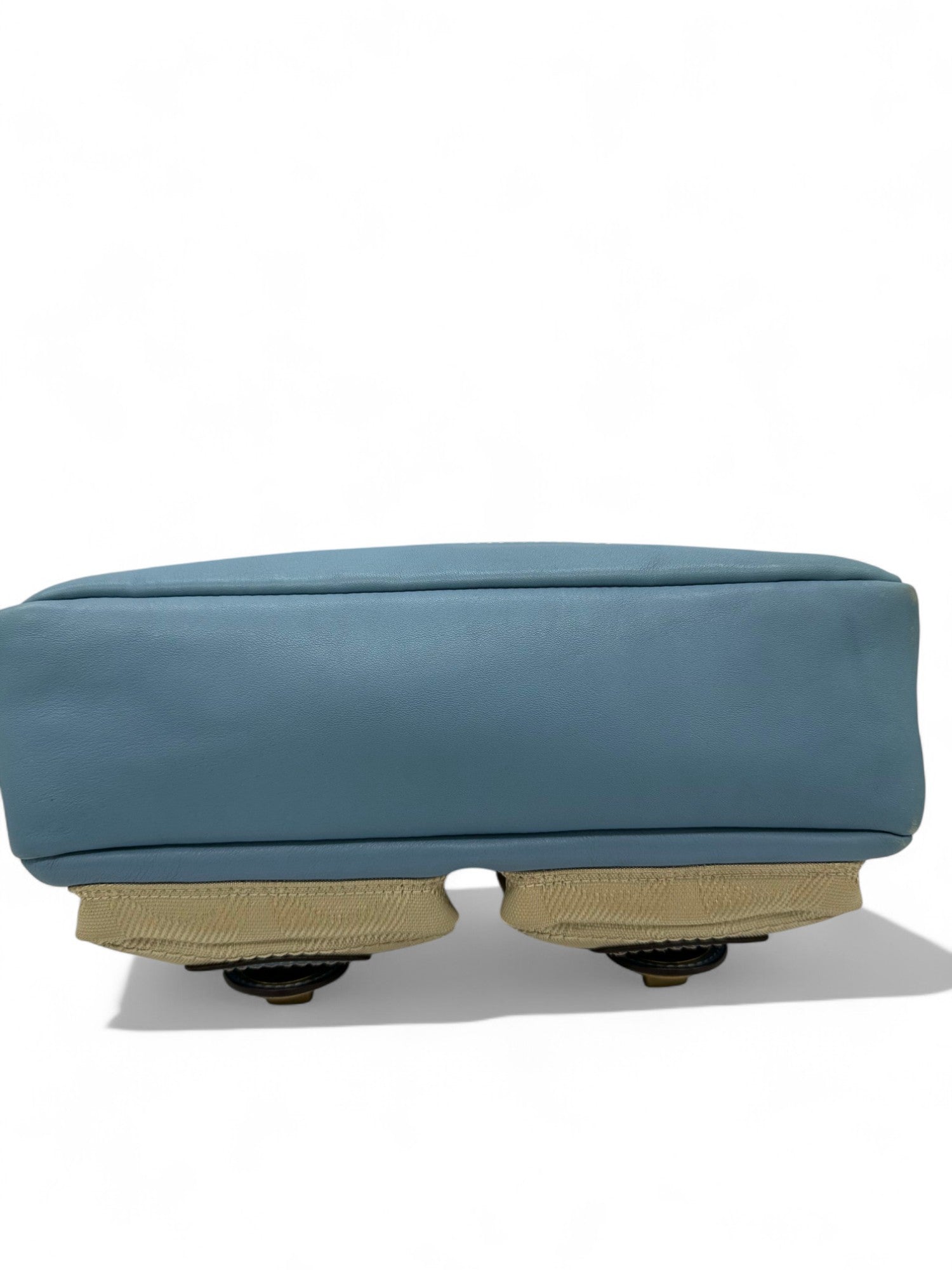 Vintage Coach 13102 Rare Baby Blue Monogram Legacy Shoulder Bag - Thanks it's Vintage