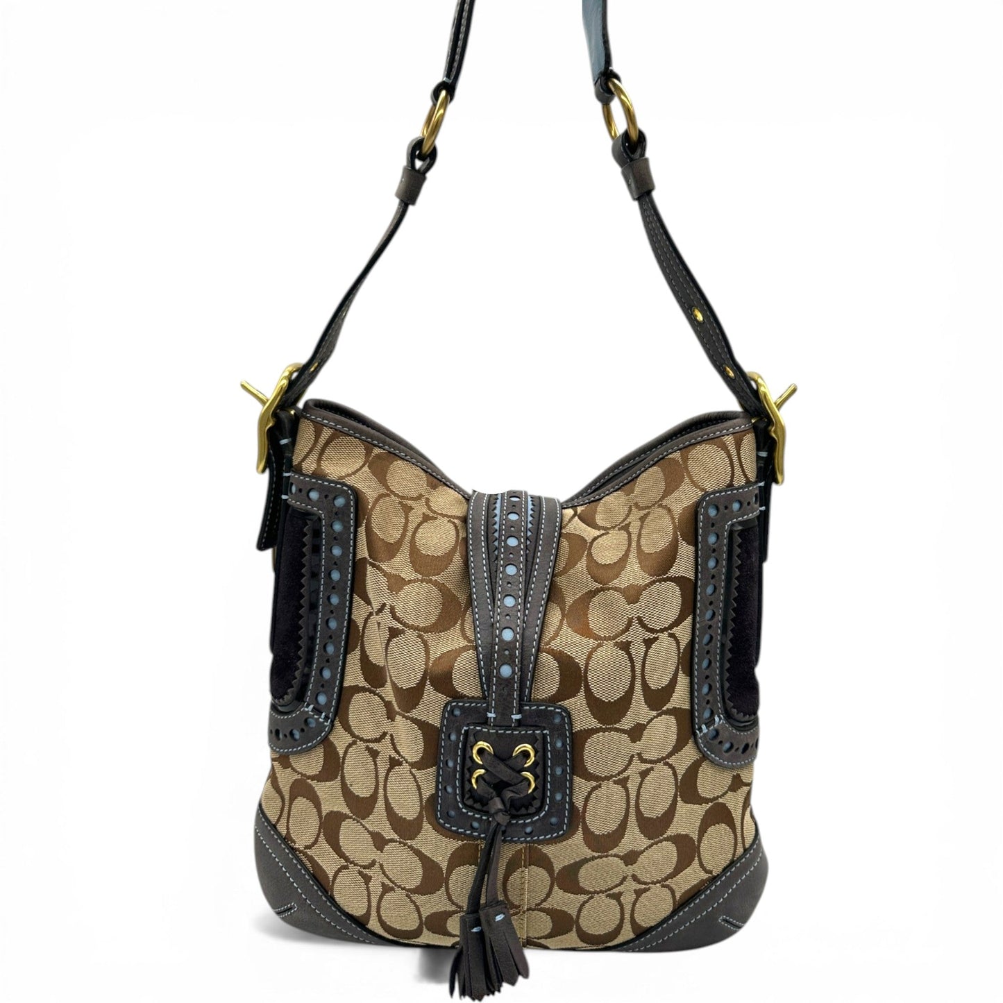 Vintage Coach 1424 Hampton Clip Shoulder Bag - Thanks it's Vintage