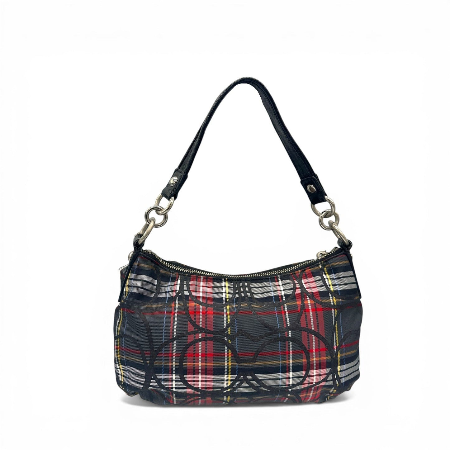 Vintage Coach 14366 Poppy Tartan 2 way Shoulder Bag - Thanks it's Vintage