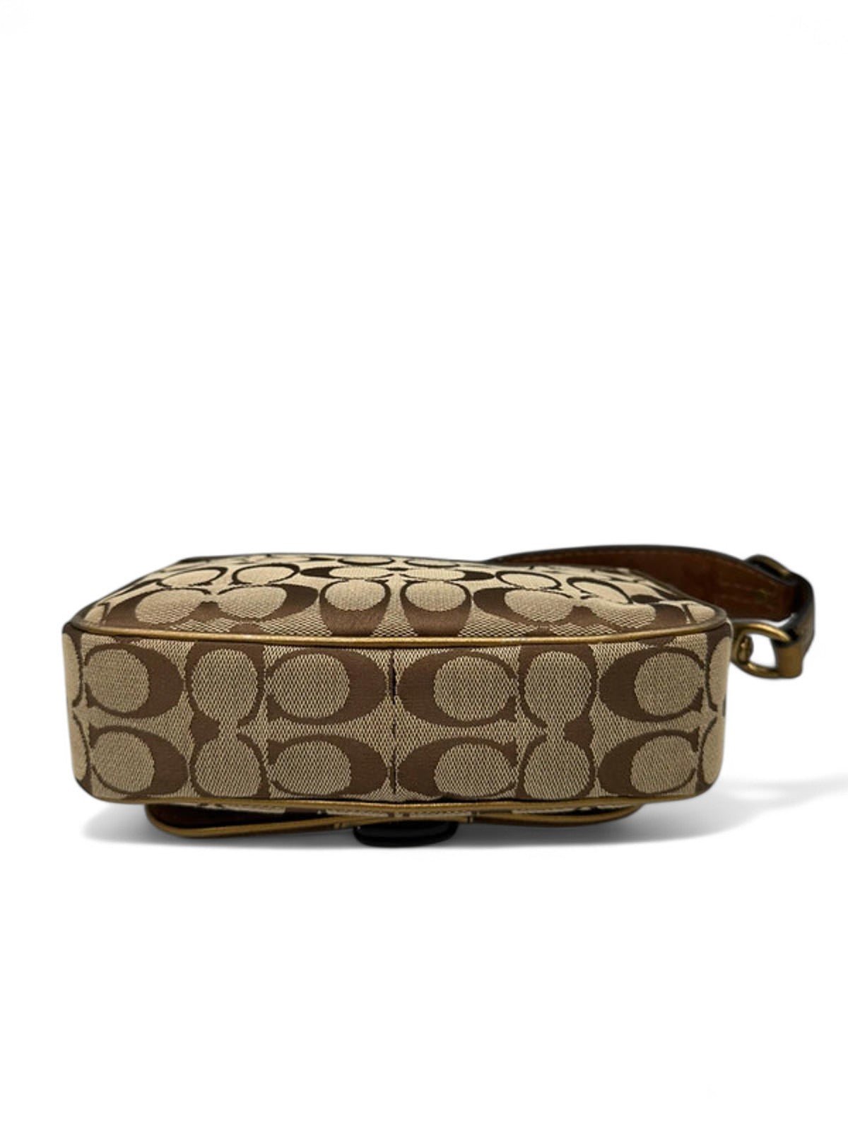 Vintage Coach 1495 Limited Edition Fall 2004 Shoulder Bag Monogram with Suede Trim - Thanks it's Vintage