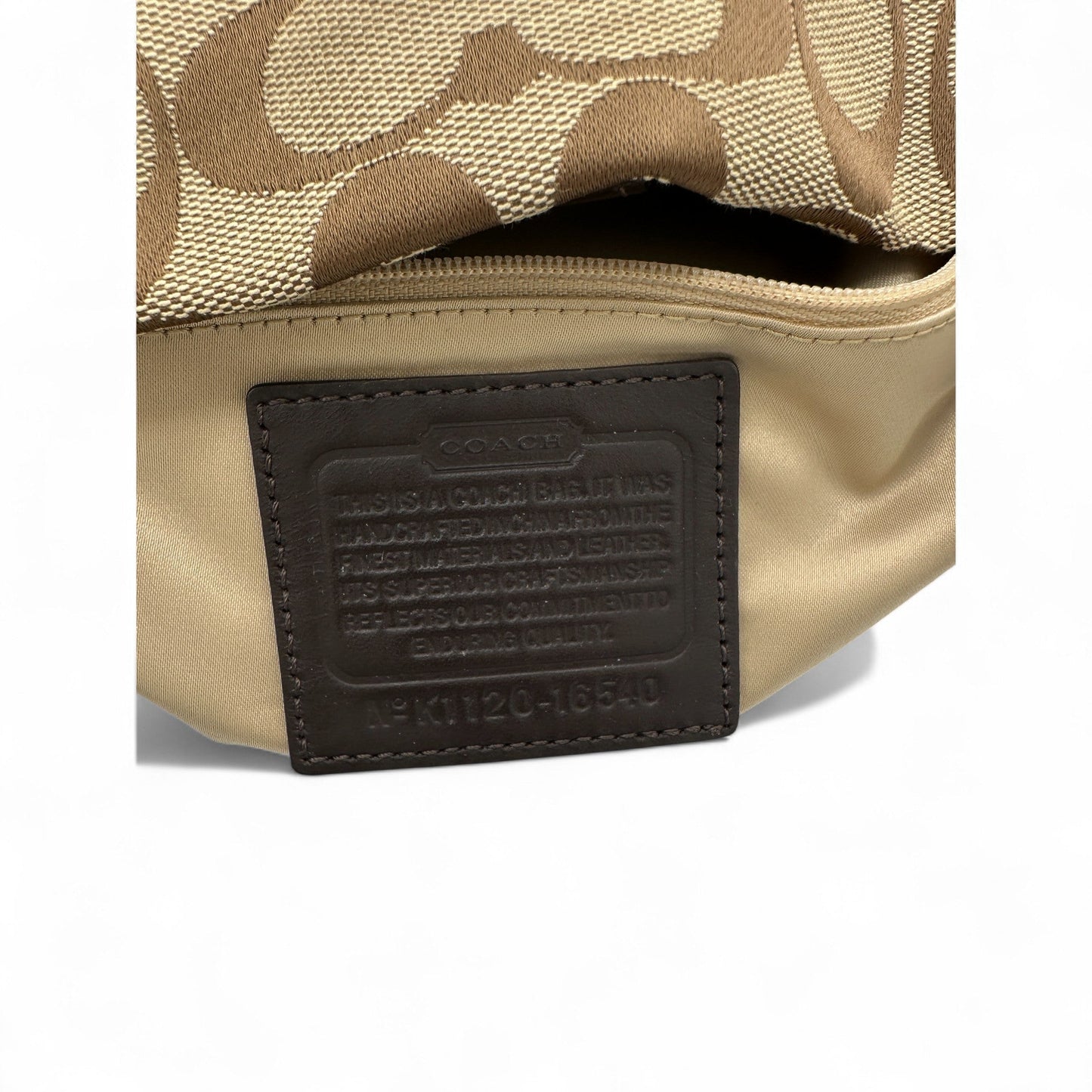 Vintage Coach 16540 Turnlock Tote Shoulder Bag - Thanks it's Vintage