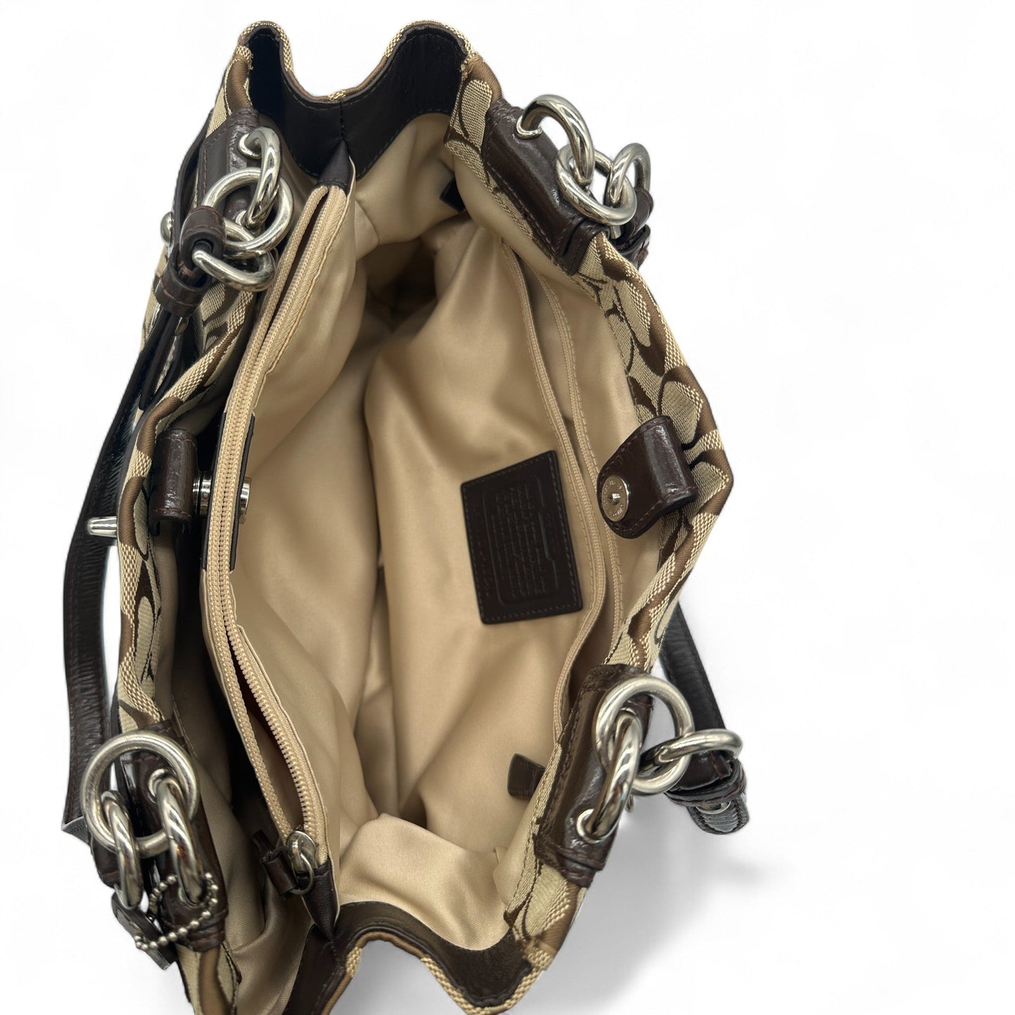 Vintage Coach 16540 Turnlock Tote Shoulder Bag - Thanks it's Vintage