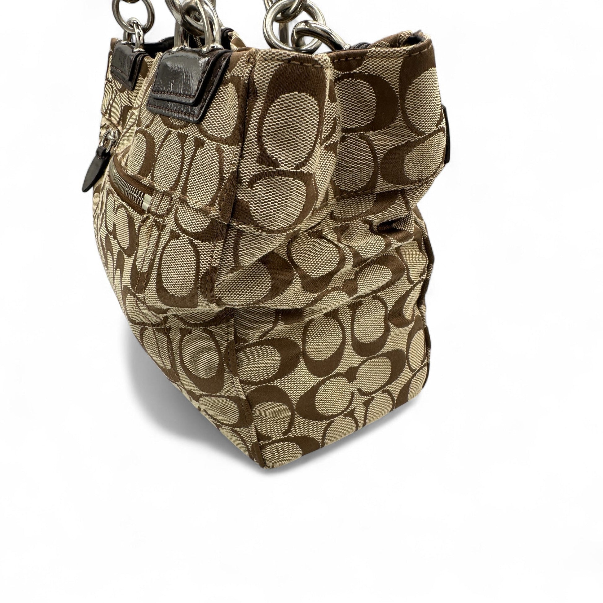 Vintage Coach 16540 Turnlock Tote Shoulder Bag - Thanks it's Vintage