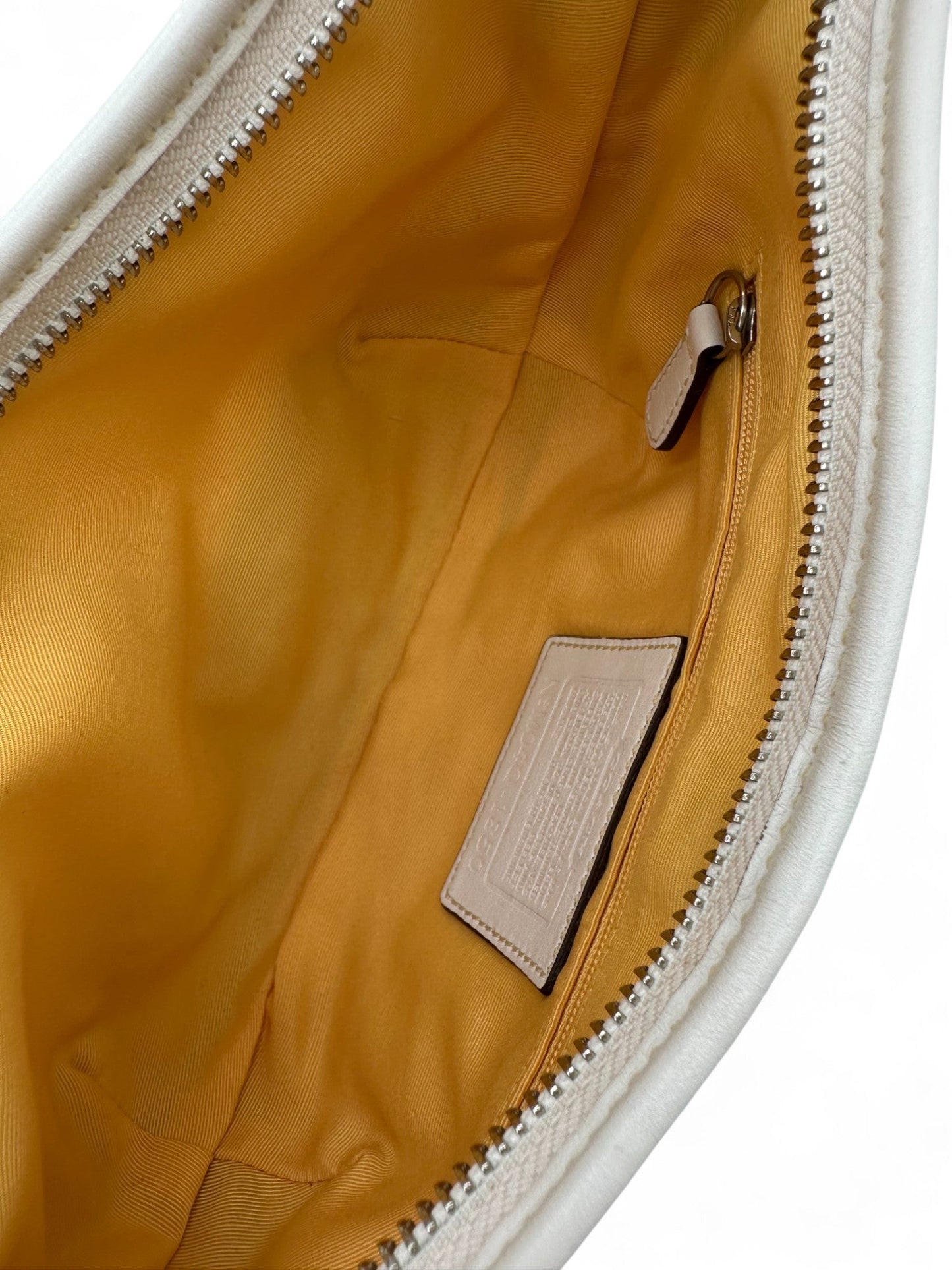 Vintage Coach 1850 Yellow Optic Monogram Shoulder Bag - Thanks it's Vintage