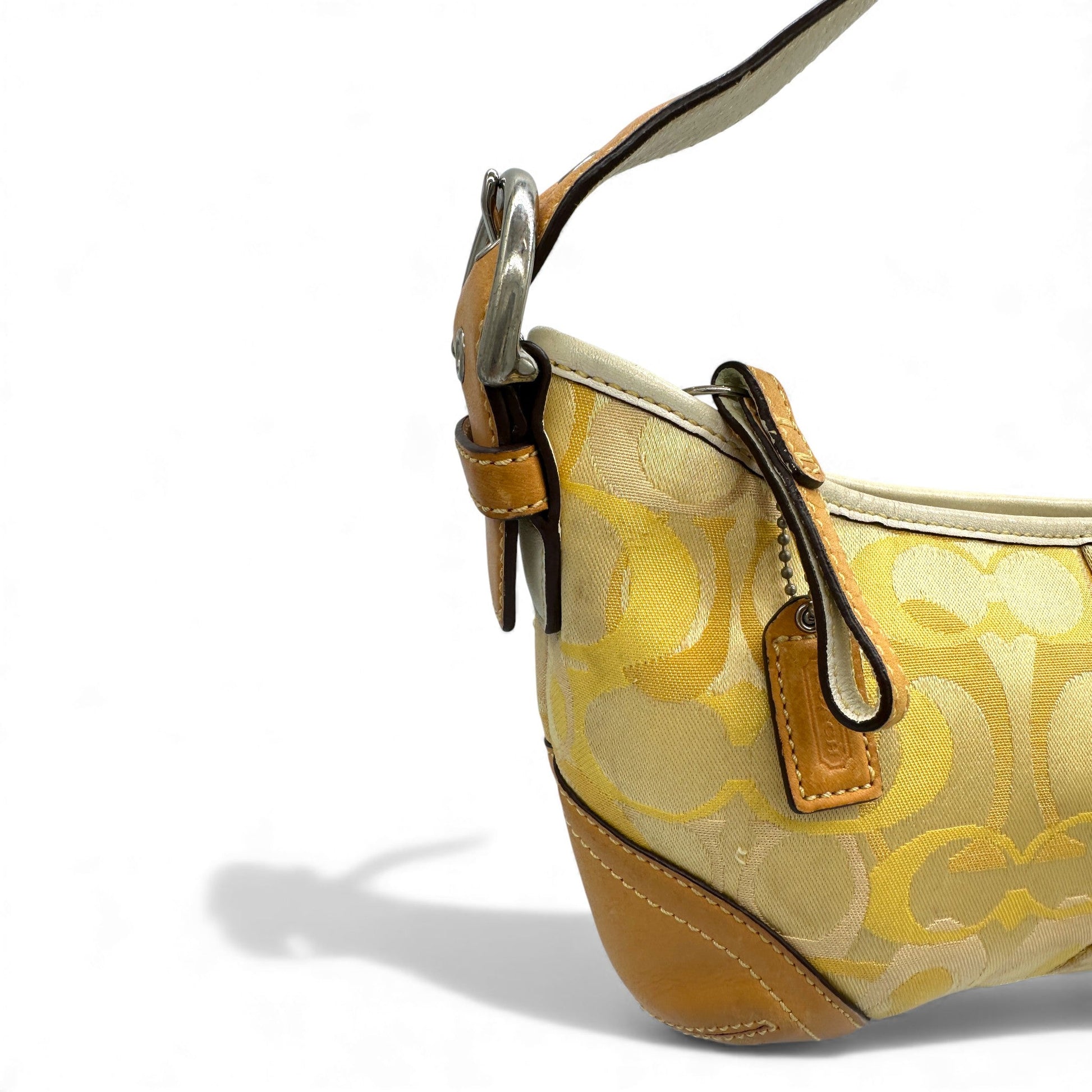 Vintage Coach 1850 Yellow Shoulder Bag - Thanks it's Vintage