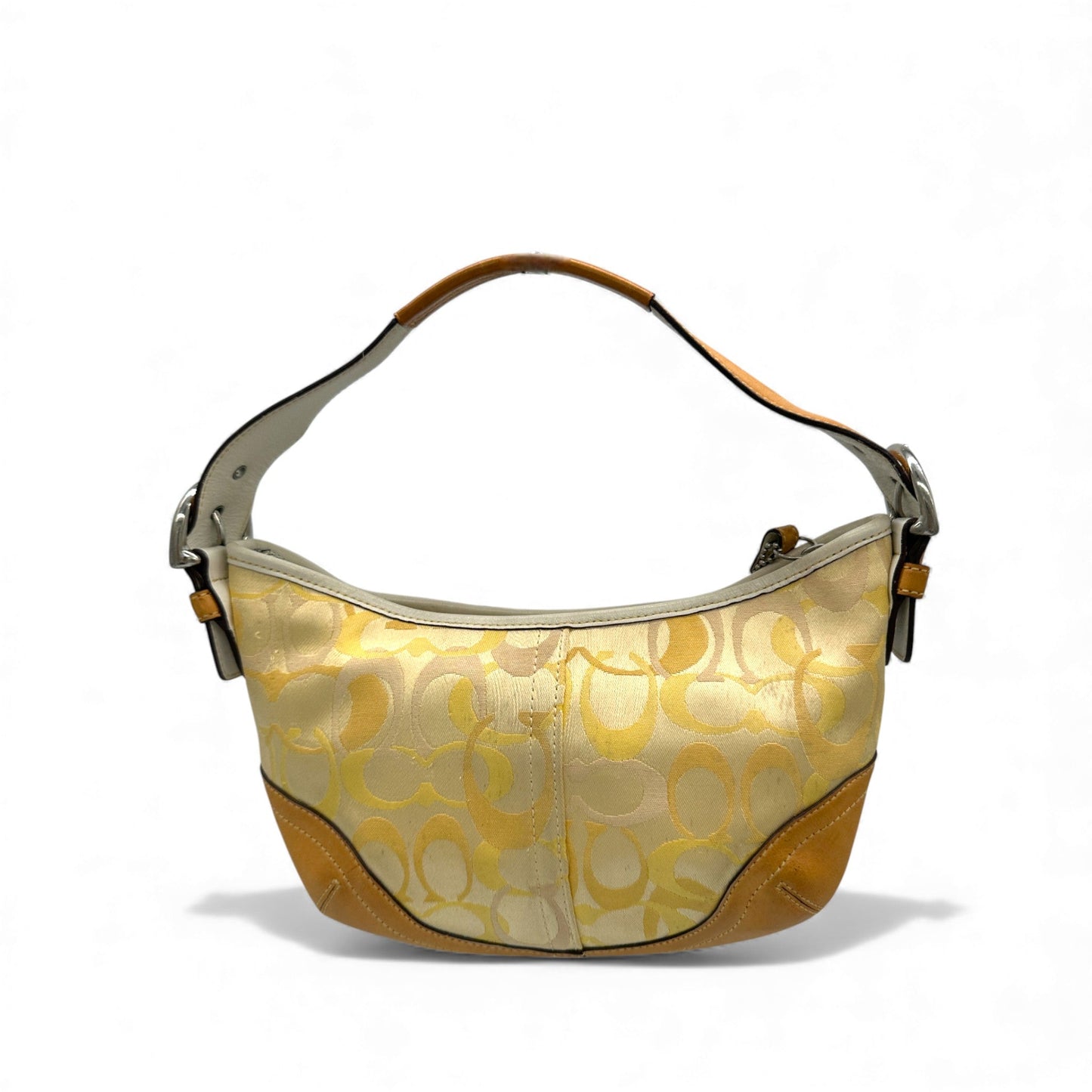 Vintage Coach 1850 Yellow Shoulder Bag - Thanks it's Vintage