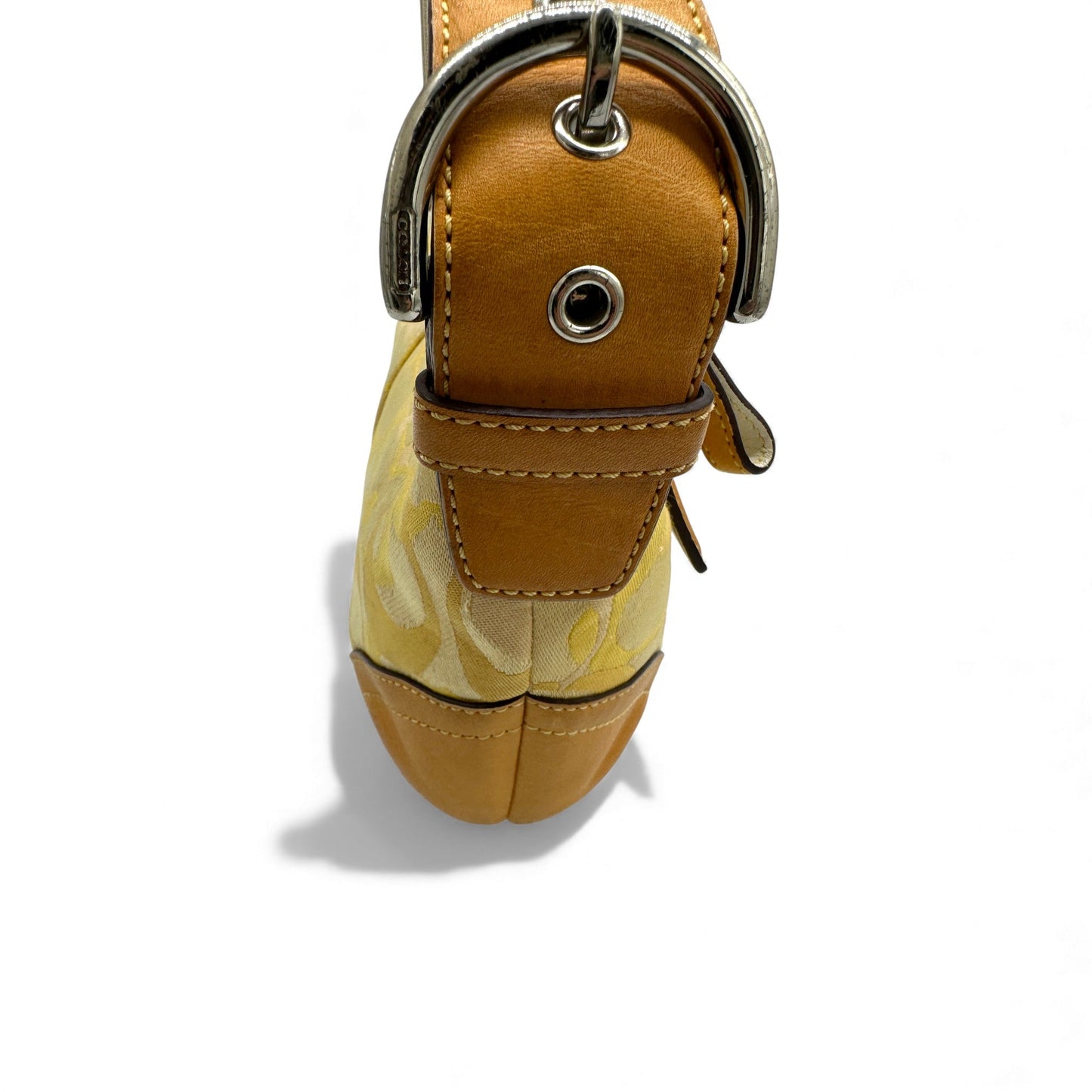 Vintage Coach 1850 Yellow Shoulder Bag - Thanks it's Vintage