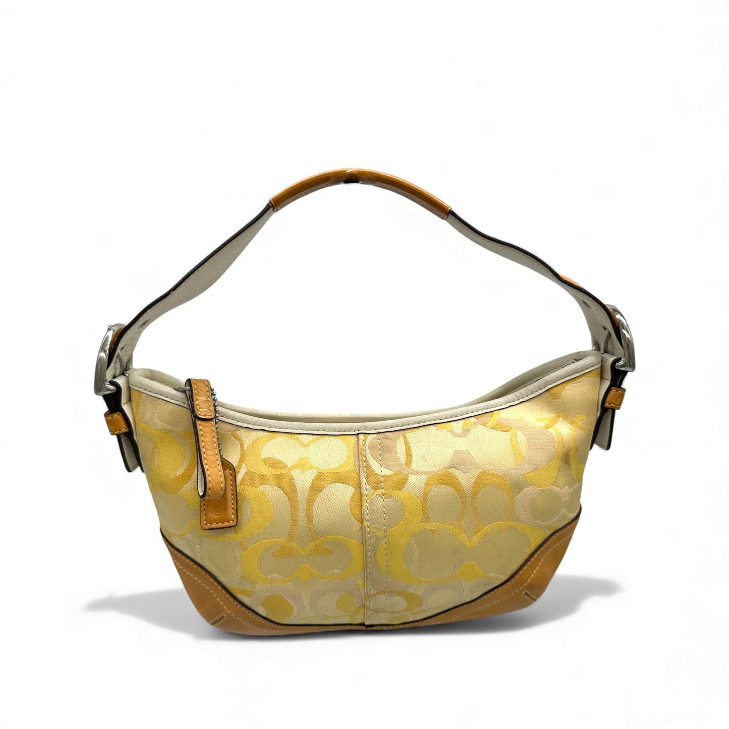 Vintage Coach 1850 Yellow Shoulder Bag - Thanks it's Vintage